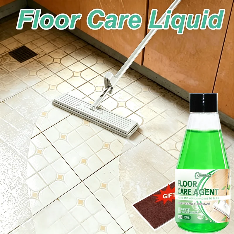 Powerful cleaning concentrate, effectively removes tile scale and floor stains, restores luster, gentle formula, safe for all fl