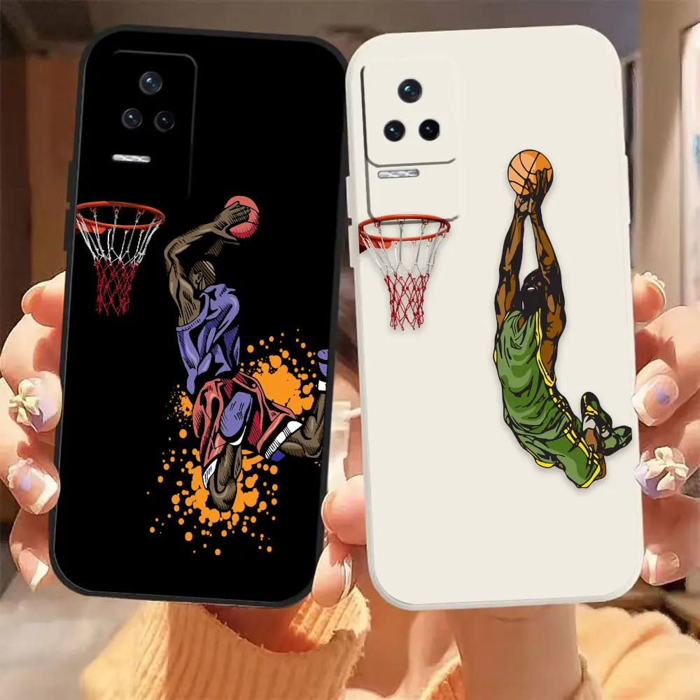 Leaps Dunks Baskets Phone Case For Redmi K60 K40S K40 K30 K30S K20 12C 12 10C 10 9A 9 8 10A Pro 4G 5G Gaming Case Fundas Shell