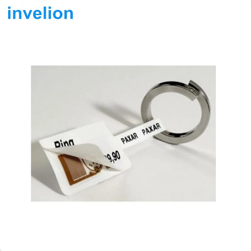 860-960MHZ chống trộm nhãn dán RFID an ninh các thẻ cho trang sức keo giấy cho viên ngọc Shop tồn kho theo dõi