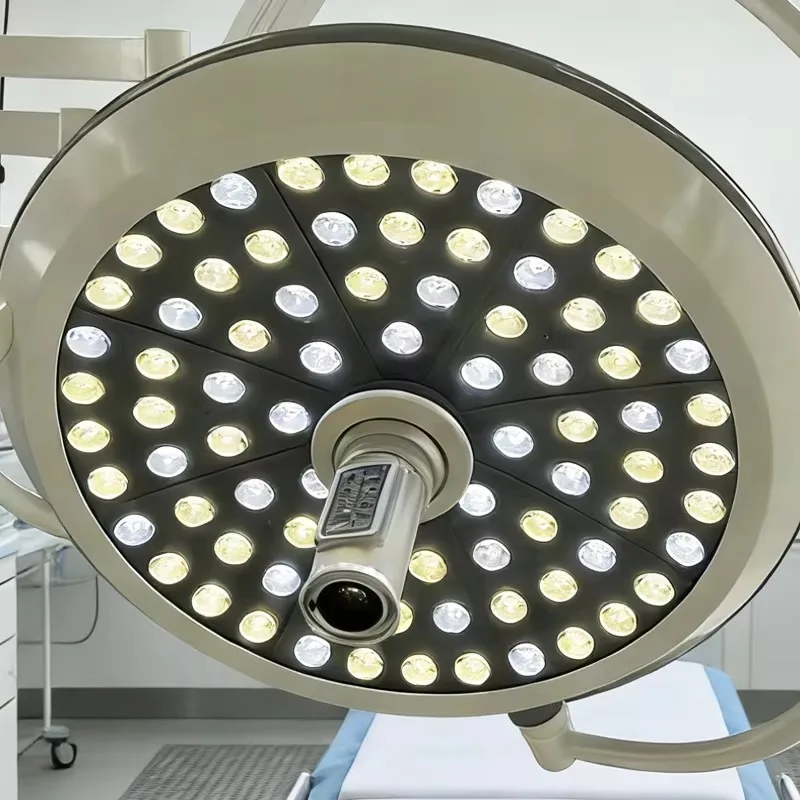 Hospital Operating Surgical Lamp LED Medical Shadowless Theatre Light Veterinary Equipment Ceiling Mounted Mobile Portable