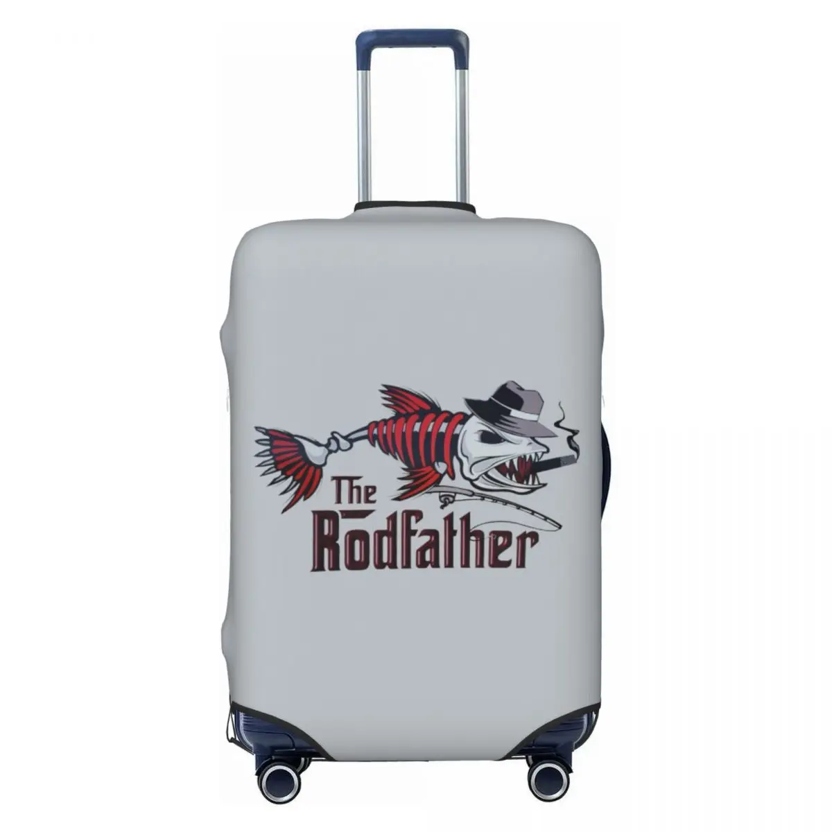 

Чехол для багажа для рыбалки Rodfather на заказ, эластичный чехол для рыбака, подарок для рыбы, дорожный чемодан, защитные чехлы, костюм для 18-32 дюймов