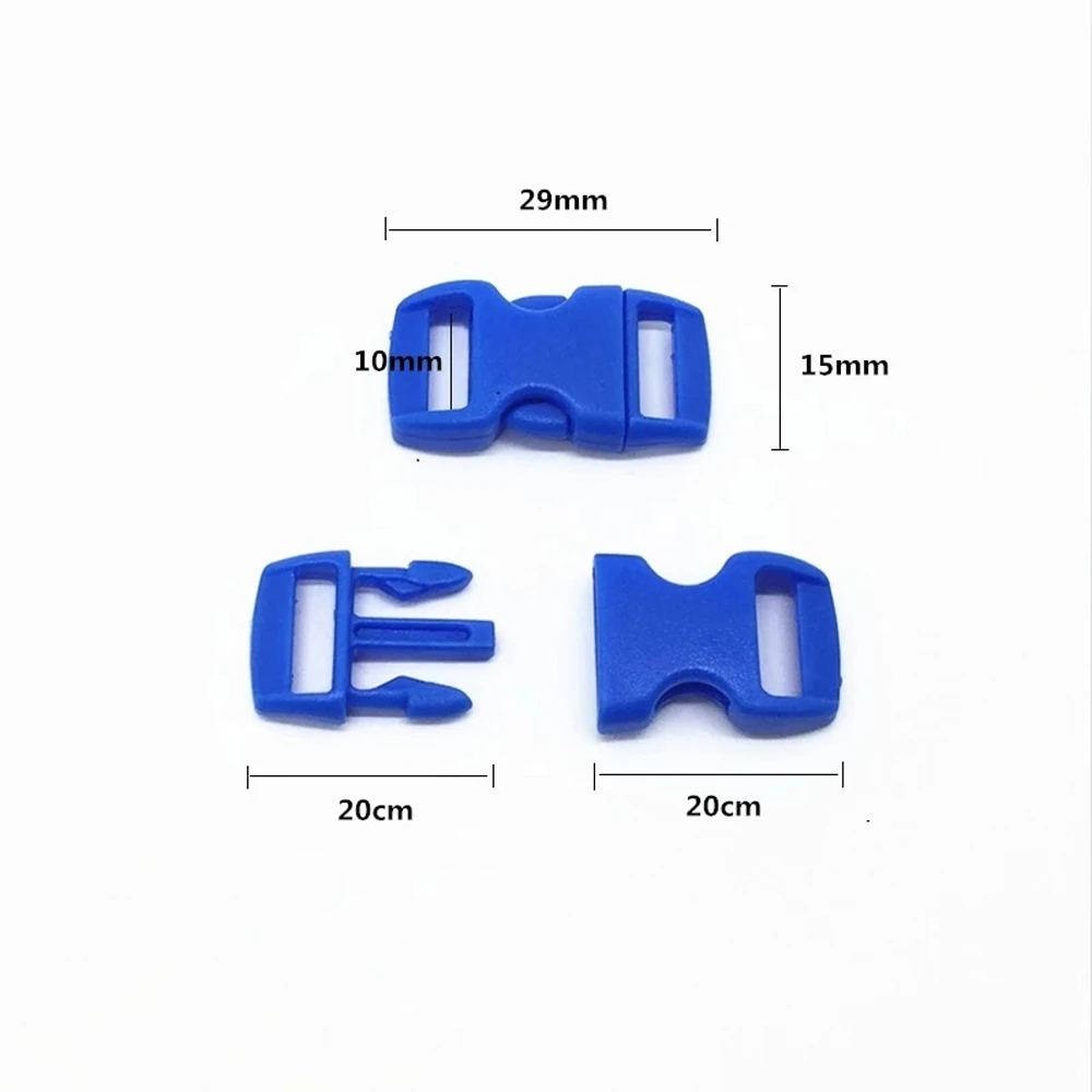 Paracord 10 mm correa con hebilla de liberación lateral – DIY camping - imagen 2
