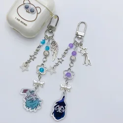 Anime ALIEN STAGE IVAN & TILL Cosplay Keychains Unisex Acrylic Bag Pendant Accessories Key Chain Keyrings Props Gift Jewelry New