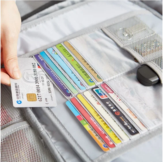 Large Capacity Document Tickets Storage Bag Certificate File Organizer Case Home Travel Passport Briefcase With Password Lock