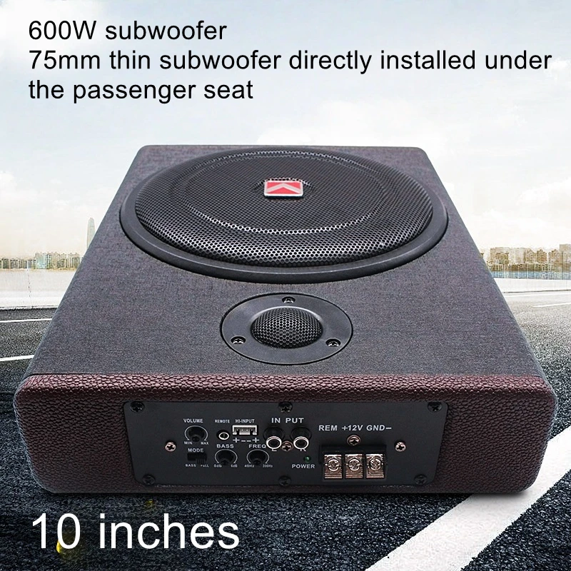 

Heavy bass car audio modified active speaker 10 inch ultra in car subwoofer