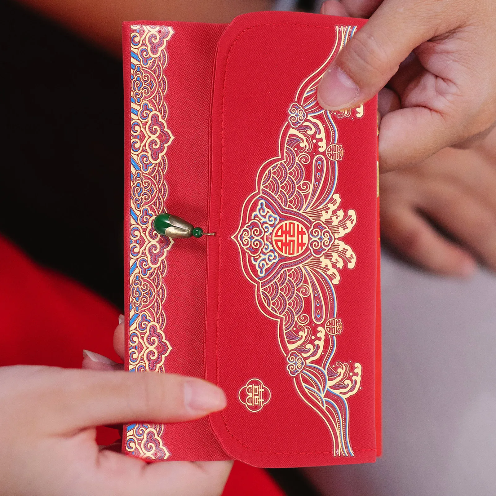 

Red Envelope Bag Money Envelopes for Cash Saving Wallet Hong Bao Wedding Lucky Packets Birthday