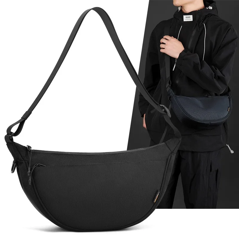 

New large-capacity single-shoulder bag, stylish and versatile, portable crossbody bag, sporty and casual commuting bag
