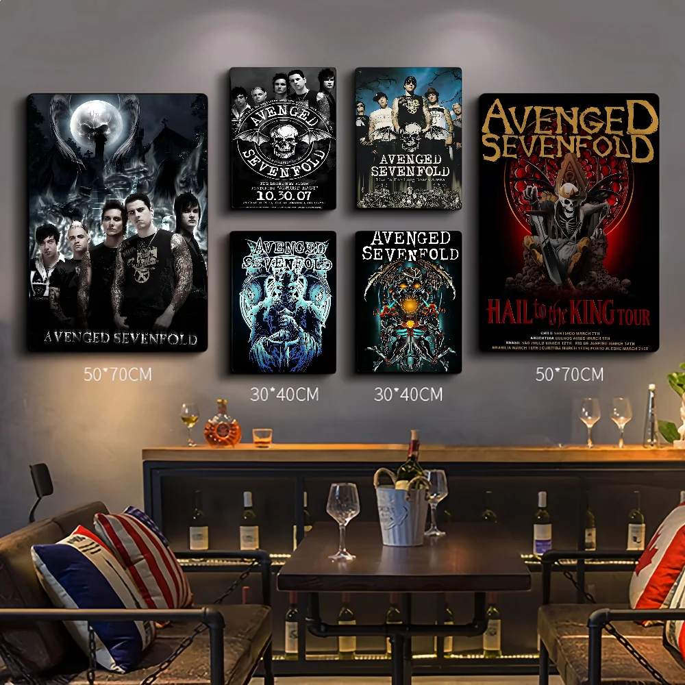 

Avenged Sevenfold Anime Posters Sticky Whitepaper Prints Posters Artwork Kawaii Room Decor