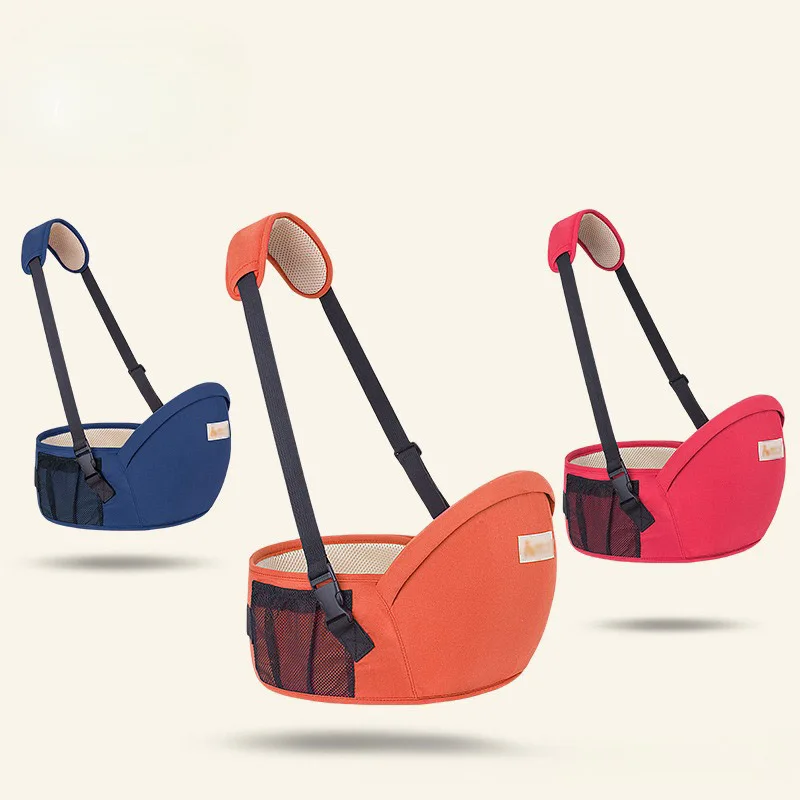 Baby Stroller Accessories Multi Functional Carrying Stool, Waist Stool with Storage Function and Safety Buckle Mother's Day Gift