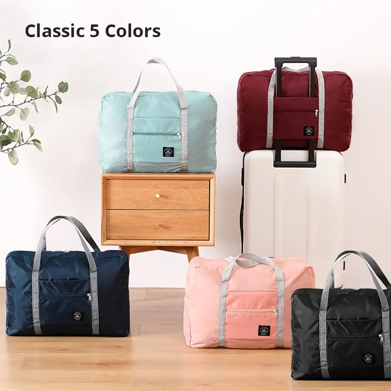 Fashion Travel Bags Foldable Large Capacity Splash-proof Bag Carry-on Luggage Handbag Unisex Travel Suitcase For Fitness Holiday