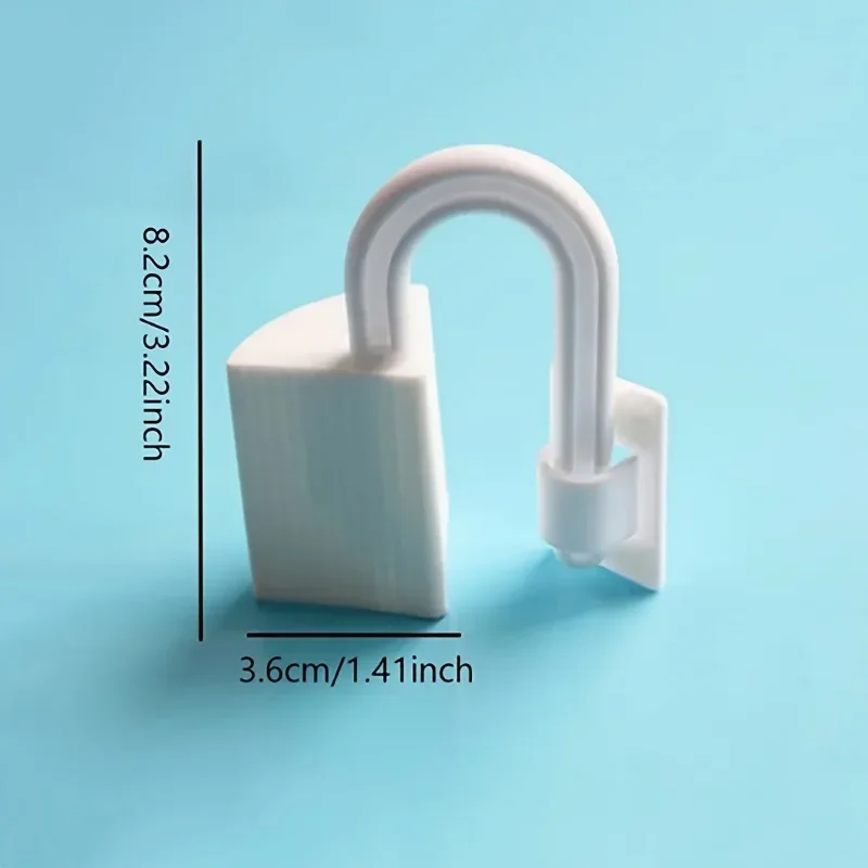 1 Set Anti-Klemm-Türspalt-Stopper, geeignet für Schlafzimmer- und Badezimmertüren, verhindert das Einklemmen von Fingern, Türblocker – Detail 3