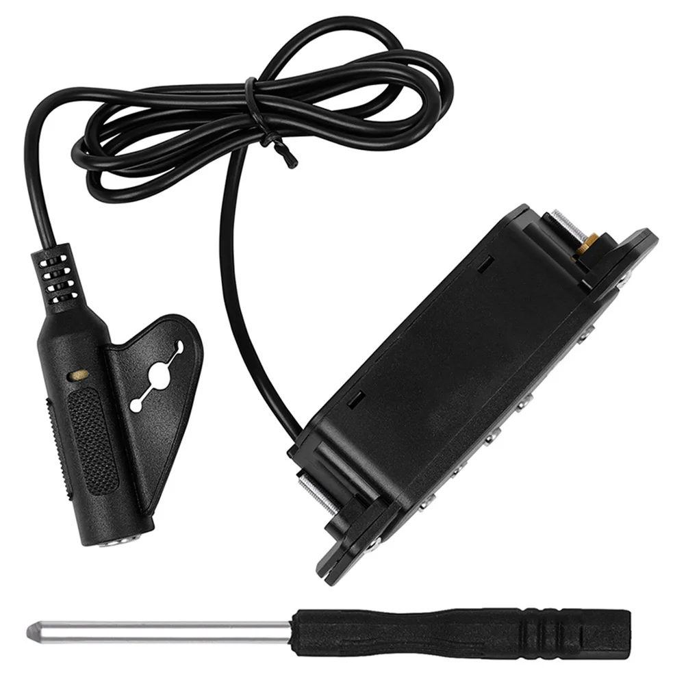 

Professional Acoustic Guitar Pickup Easy Replace Durable No Hole Pickup for Guitar Soundhole Performance Accessory