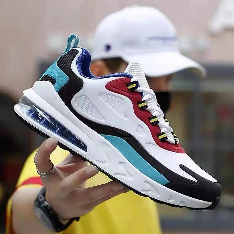 Large size air cushion casual men's shoes spring and summer new comfortable and lightweight fashion versatile sports shoes