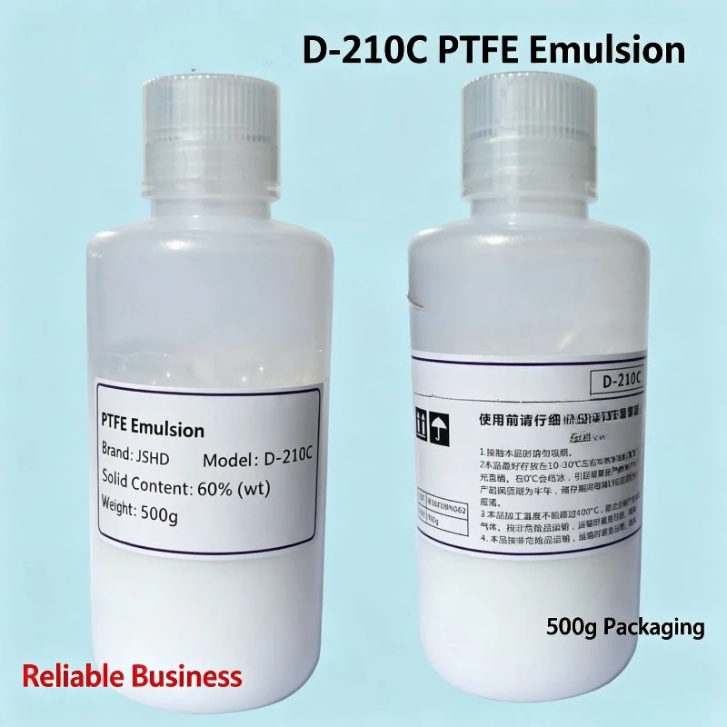 PTFE Emulsion D210C Polytetrafluoroethylene Dispersion For Battery Special Use 50-500g
