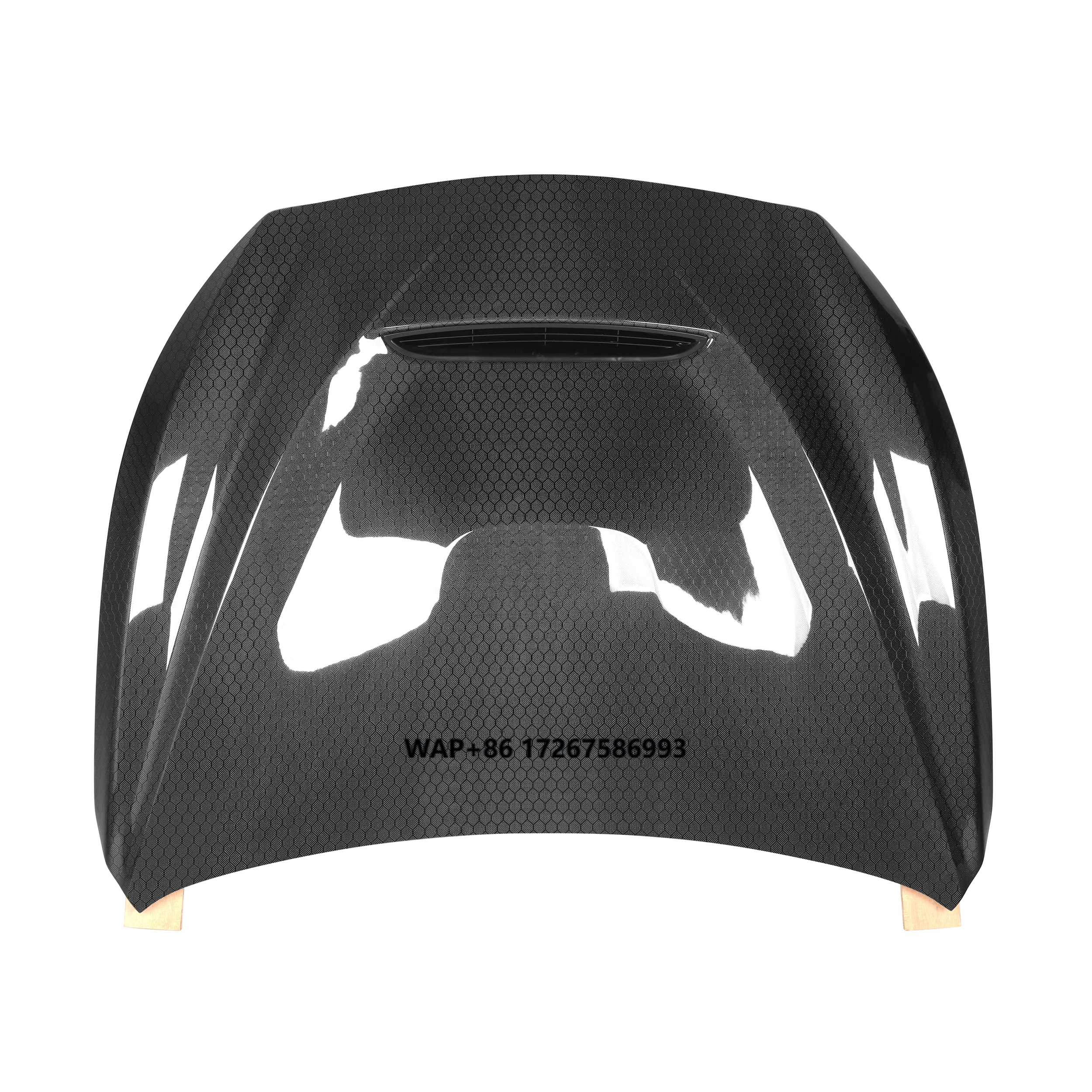 

GTS Style Honeycomb Carbon Fiber Front Hood Cover for Infiniti Q50 Q50L 2014-2020 Replacement Hood Bonnet