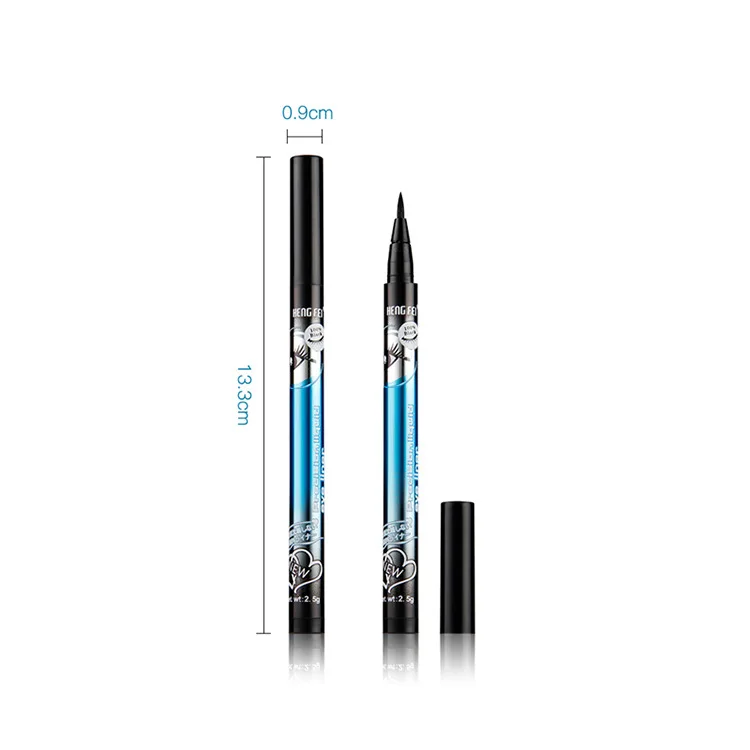 Makeup Black Liquid Eyeliner Waterproof Eyeliner Pencil Make up 24 Hora Long-Lasting Liquid Eye Liner Pen Quick-Dry No Blooming