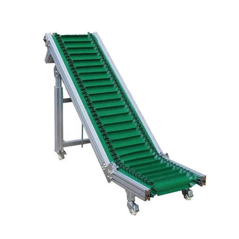 

Portable conveyor belt cutting machine for sale in the food industry, flexible system for production, belt type release device