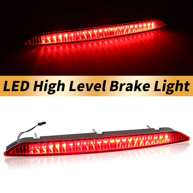 

1PC For BMW Z4 E85 2002 2003 2004 2005 2006 2007 2008 Red/Black Smoked Lens High Level Third Red LED Tail Brake Stop Light Lamp