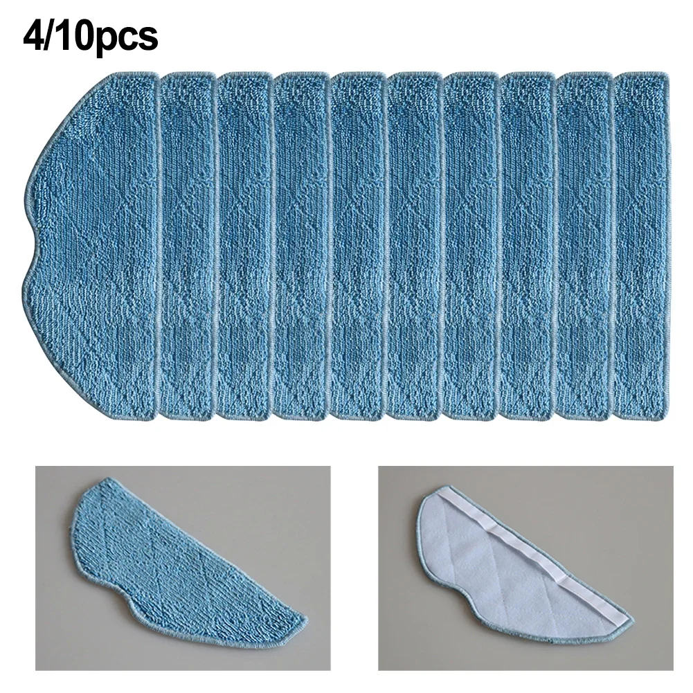 Microfiber Mop Cloth Kit para aspirador robótico, Peças e Acessórios, Substituição Mop Pads para BotSsS8 Plus, 270x 108mm