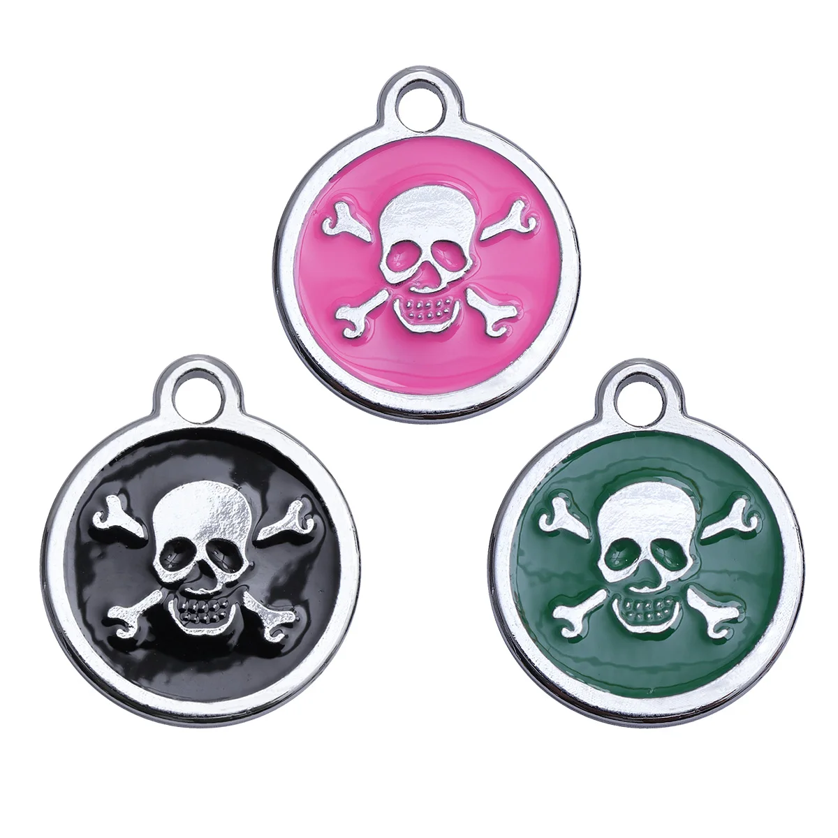 

Skull Key 25Mm Metal Decorative Horror Pendant Keyrings Car Key Chain Hanging Keys Men Creative Gifts Jewelry Accessories