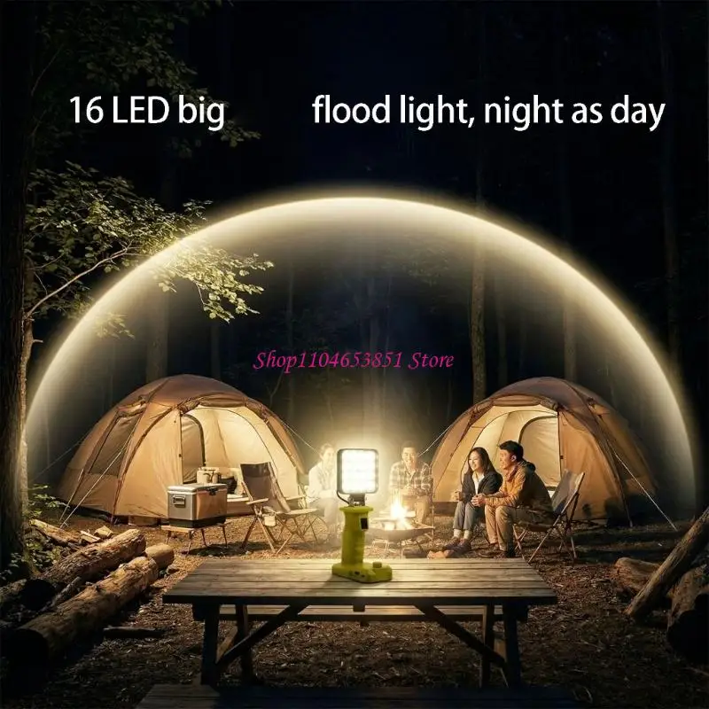 LED Work Light for 18V Battery PBP005 PBP002 PBP005 Flashlight With Over Discharge Protections And Durability Build 