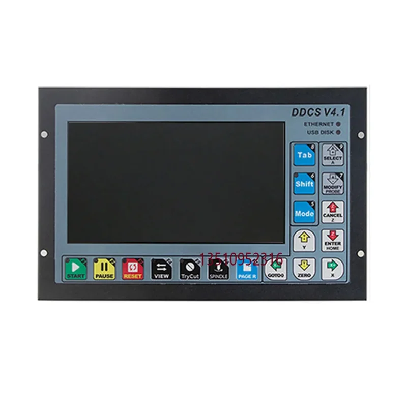 New Arrival! Ddcsv4.1 Independent Motion 3-/4-Axis Offline Supports Usb Cnc Controller Interface
