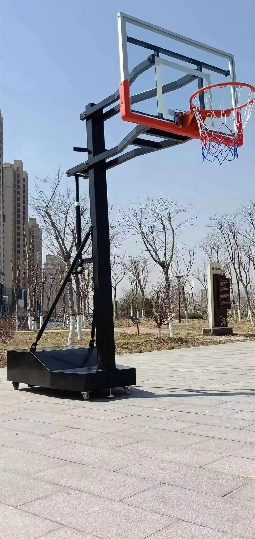 Factory Supply  Removable and Height-adjustable Basketball Stands