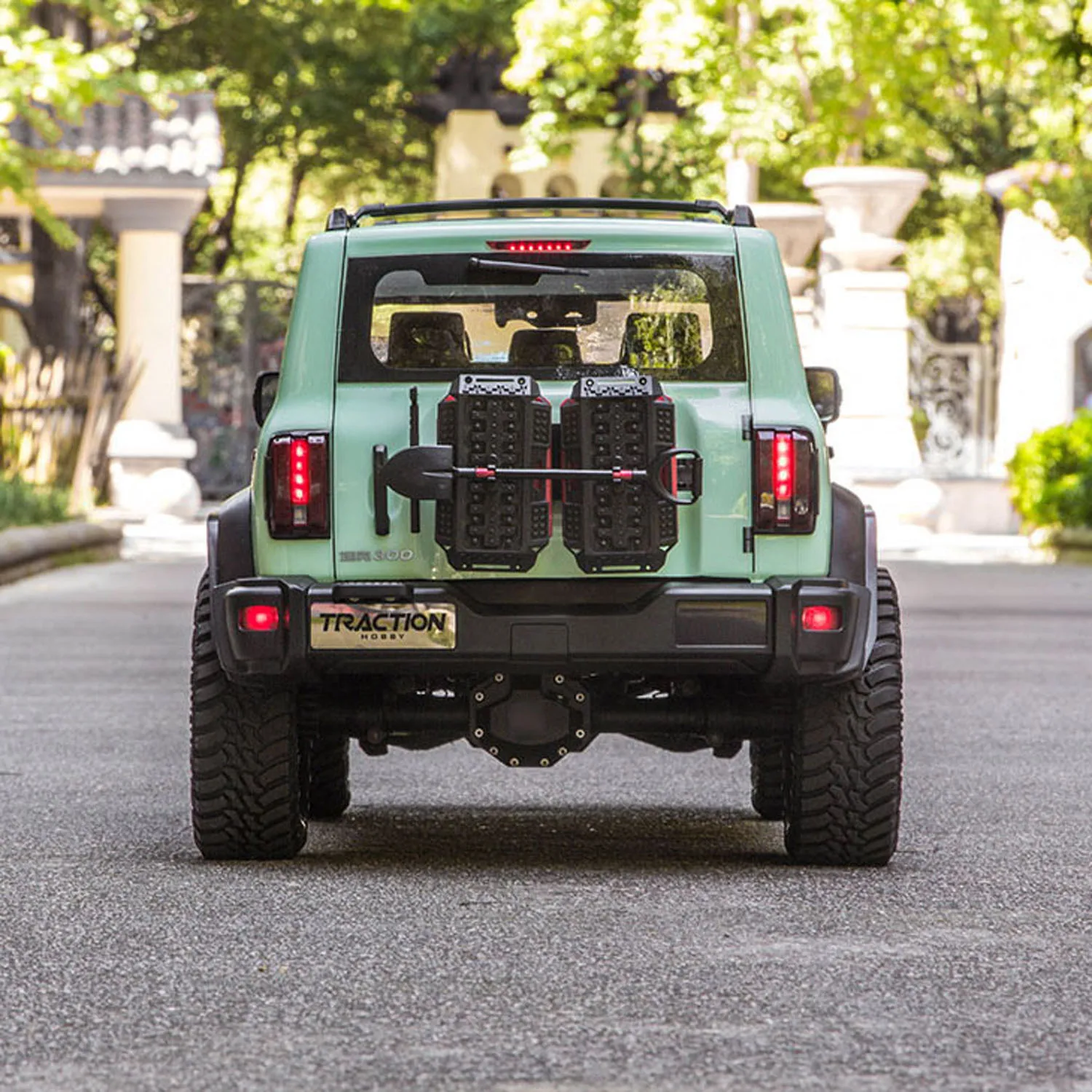 高性能 1/8 トラクションホビー Tank300 RC クローラー AWD/2WD メタルドライブシャフトねじ込み式車高調ショックアップグレードセット ​