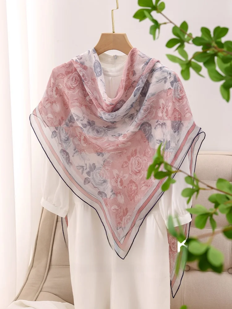 silk-scarf-women's-thin-new-autumn-square-shawl-triangular-shoulder-wrap-outerwear-scarf-hangzhou-silk-square-shawl
