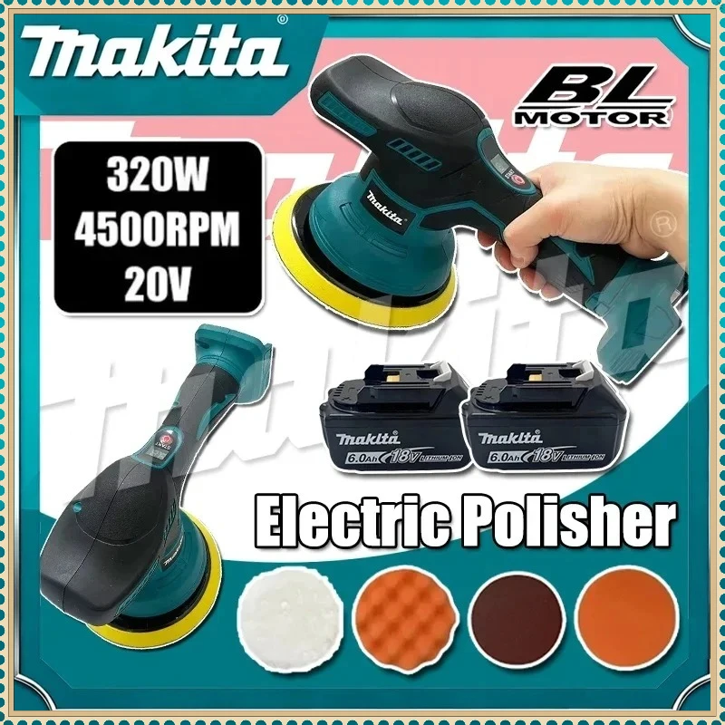 

Makita 8 Gears Cordless Car Polisher Machine Electric Waxing Repairing Wireless Buffing Polisher Tool For Makita Battery