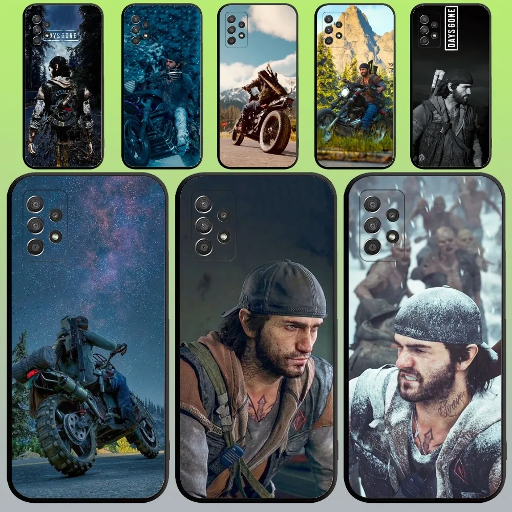 Game D-Days Gone Phone Case For Samsung Galaxy A20,A21s,A22,A31,A32,A52,A53,A72,73,A80,A91 Soft Black Cover