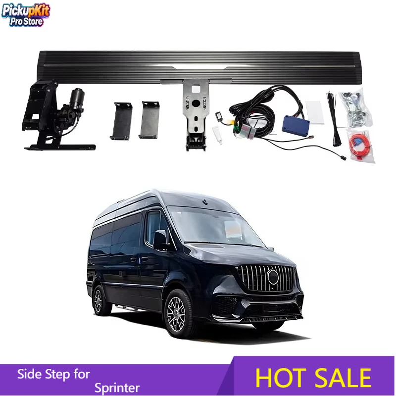

Factory Customized Aluminum Alloy Electric Power Running Boards Side Steps for Sprinter 2019+ Auto Accessories
