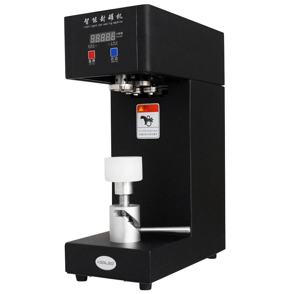 QLS-180 Can sealing machine, fully automatic can, milk tea shop cup, beverage sealing machine