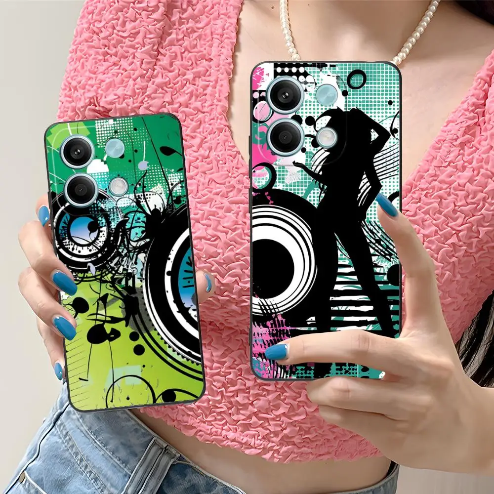 Frutiger Metro Mobile Phone Case For Xiaomi Redmi 15 14 13 12 A5 3 2 1 C Plus 4G 5G Colour Printing Cover Cover Smartphone