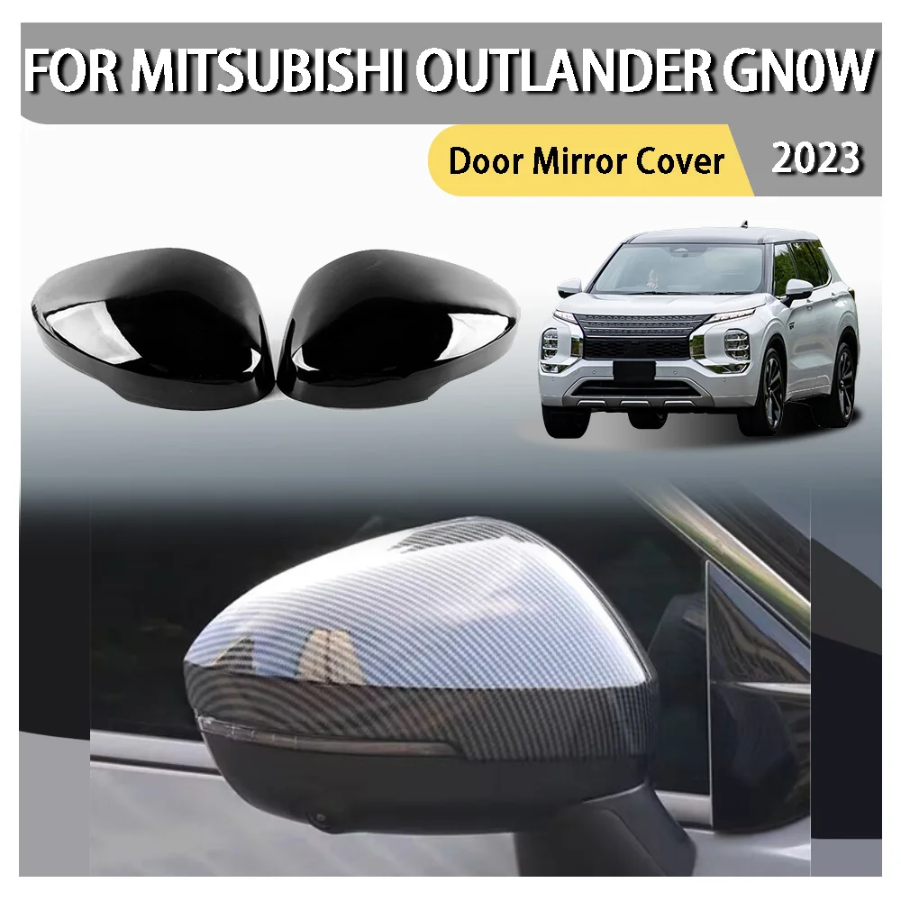 

Door Mirror Cover For Mitsubishi Outlander GN0W 2023 Car Decoration Car Upgrade Cars Accessories Car Rearview Accessories