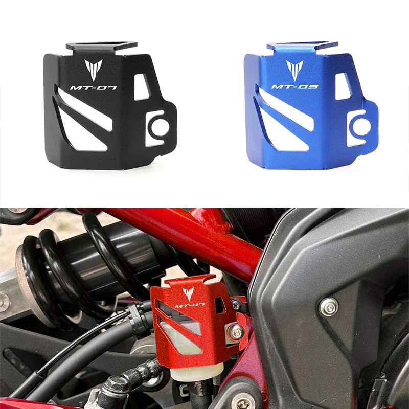 

For Yamaha MT09 MT07 MT-07 MT-09 MT 07 FZ-07 SP-09 Accessories Motorcycle Rear Brake Fluid Reservoir Cover Oil Tank Protection