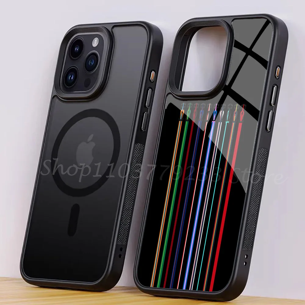 

F1 2023 Minimalist Art Phone Case For IPhone 15 14 13 Pro Max 11 Mini Alex Mirror For Magsafe Wireless Charging Cover