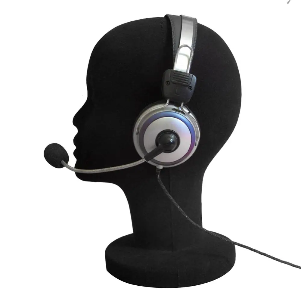 여성용 폼 마네킹 헤드 마네킹 이발사 헤드셋 모델, 가발 헤어 디스플레이 스탠드