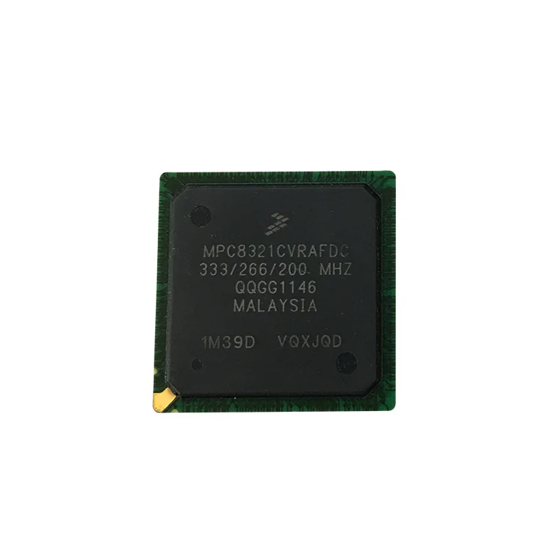 Microprocesadores MPC8321CVRADFC, MPU PowerQUICC, SoC de Arquitectura de potencia de 32 bits, 266MHz, e300, QE, PCI, USB2.0, DDR1/2, UART, -40