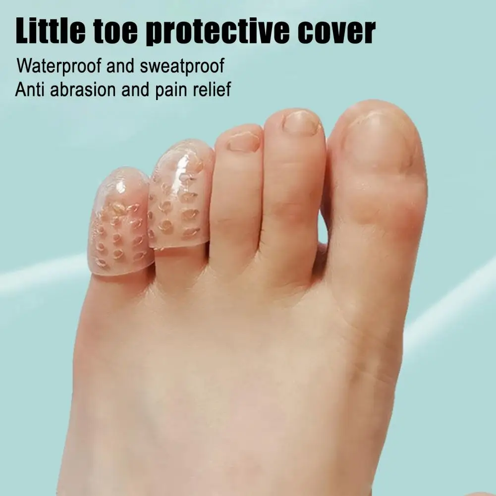Silicone Toe Protector Silicone Toe Cap 30pcs Silicone Nail Protectors Toe Caps for Men Women Breathable Anti-friction Finger