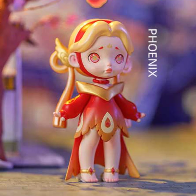 صندوق أعمى من سلسلة TOYCITY Laura على الطراز الصيني - 10 أنماط/تصاميم، هدية عيد ميلاد عيد الميلاد، نموذج دمى ديكور هدية للفتيات