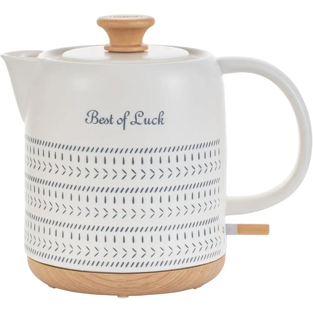 

1 Quart Electric Kettle with LED Light, Tea Pot, Boil Dry Protection, 1000W Fast Boil, Auto Shut-Off