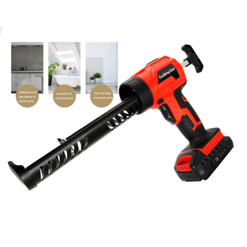 

Handheld Electric Caulking Gun Cordless Glass Glue Charging Glue Gun Home Seal Sealant Glue Gun DIY Power Tool