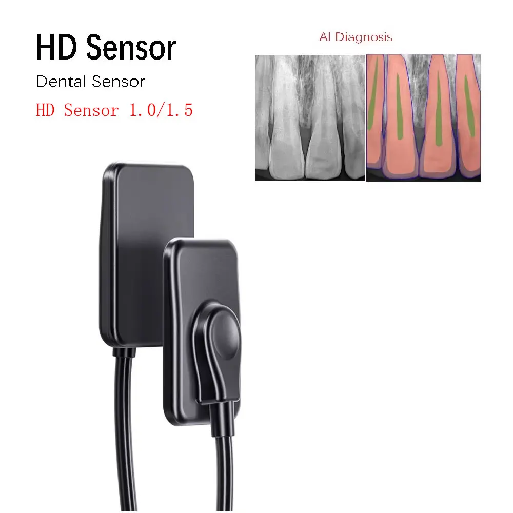 AI Diagnosis Dental Sensor X-Ray Sensor Digital Intraoral System Intra-Oral with Software 3m Cable DynImage  Fast Transmit