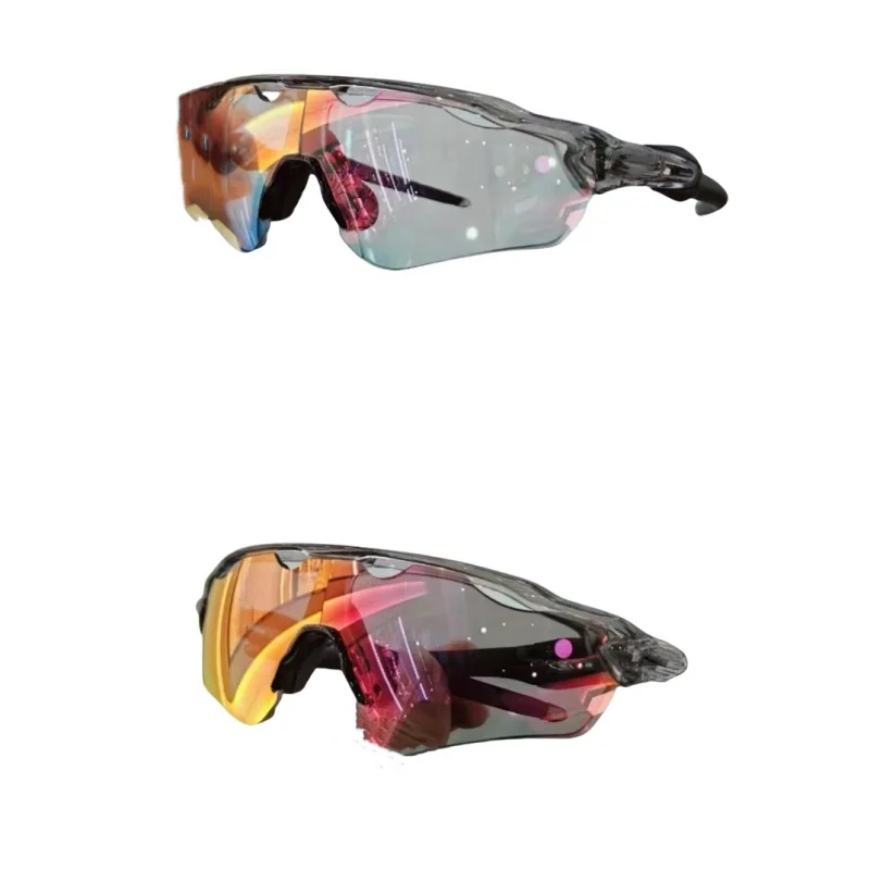 

Sports Sunglasses Cycling Running Glasses Photochromic Lens UV Protection Polarized Outdoor Sunglasses for Men Windproof Goggles