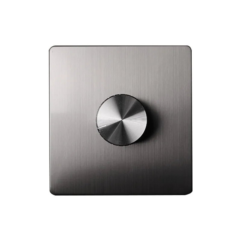 Concealed 86 Type Volume Adjustment Panel, Wall Audio Sound Control Switch for Home PA Speaker System