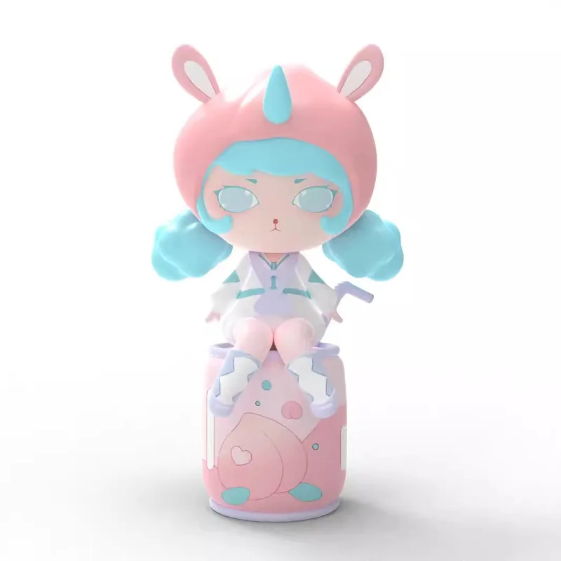 Blind Box Toy Unicorn Girl Dessert Series Blind Bag Caja Ciega Cute Kawaii Model Desktop Decoration Gift Doll Mystery Box