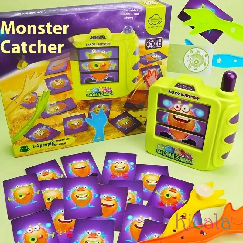 

Party Board Game Monster Catcher Board Game Toy Multiplayer Memory Card Game Children's Holiday Gift Toys Desktop