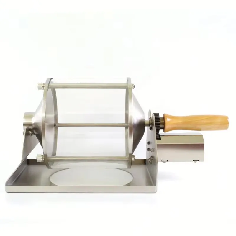 Popular Kitchen Small Mini Electric G-as Sample Coffee Bean Baking Roasting Machine Coffee Roaster Home Portable view 5