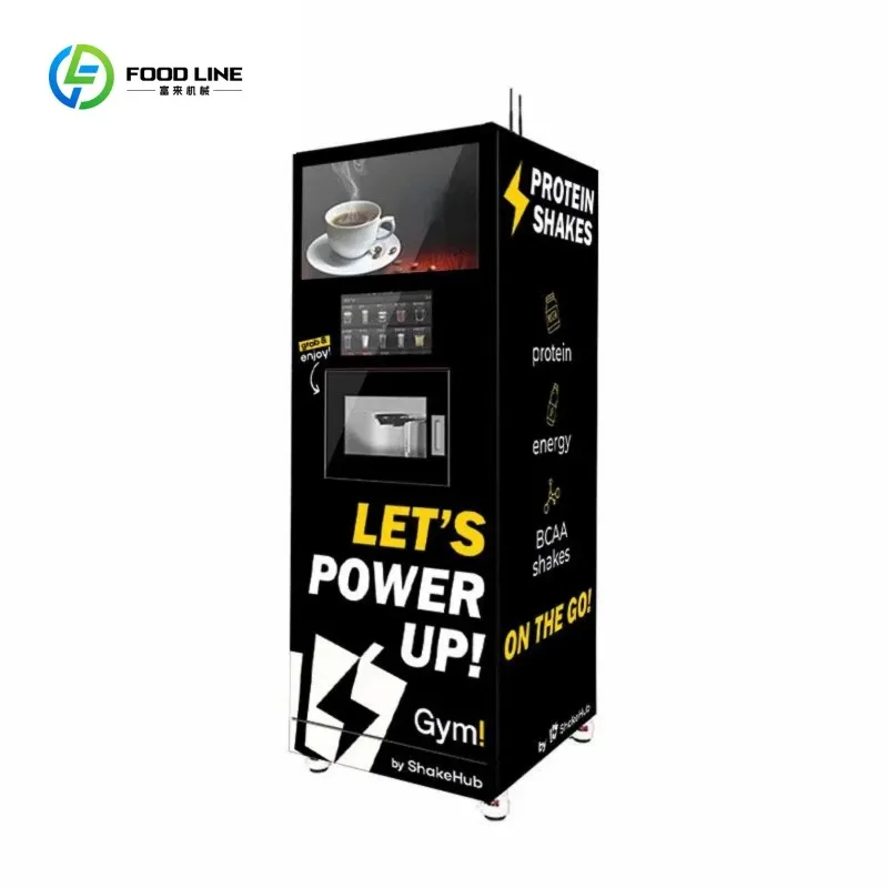 FL Customized Wholesale Smart Protein Powder Blending Station Vending Machine with Cloud Management